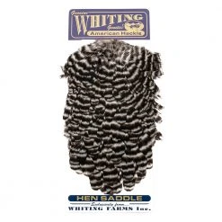 Nature's Spirit Feathers & Hackle Whiting American Hen Saddles