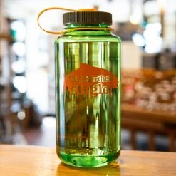 Liberty Mountain Logo Wear Northern Angler Nalgene Water Bottle Green