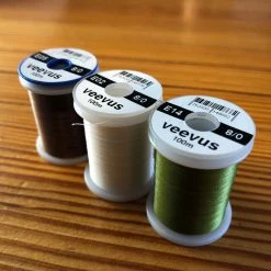 Hareline Dubbin Veevus 8/0 Thread, Tinsel & Wire