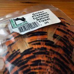 Hareline Dubbin Golden Pheasant Complete Natural Tippets