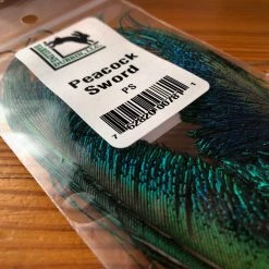 Hareline Dubbin Peacock Swords