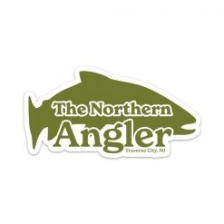 The Northern Angler Fly Shop Die Cut Trout Stickers